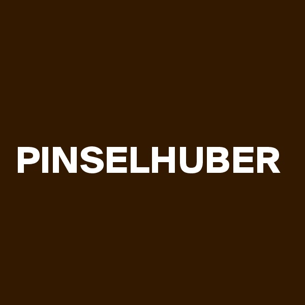 


PINSELHUBER