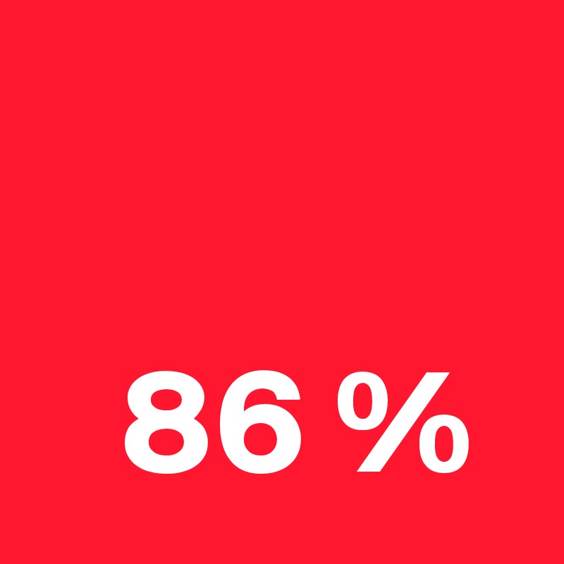 

   86 %
