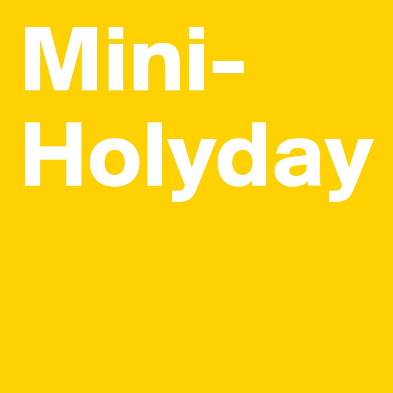Mini-Holyday
