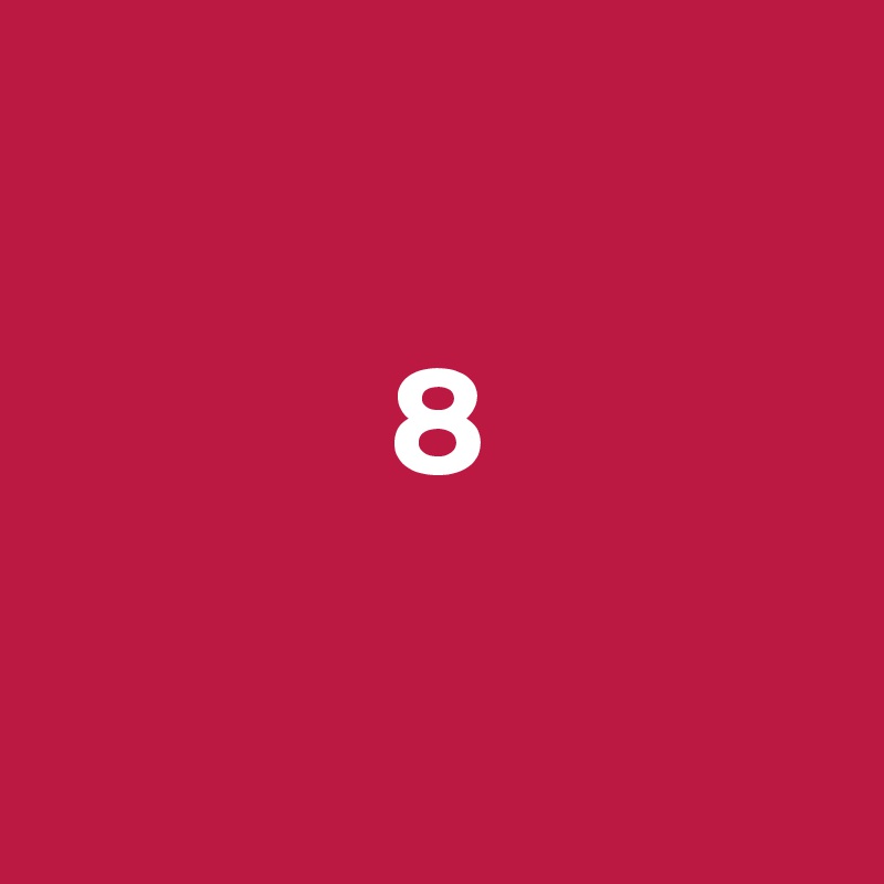 

           8

