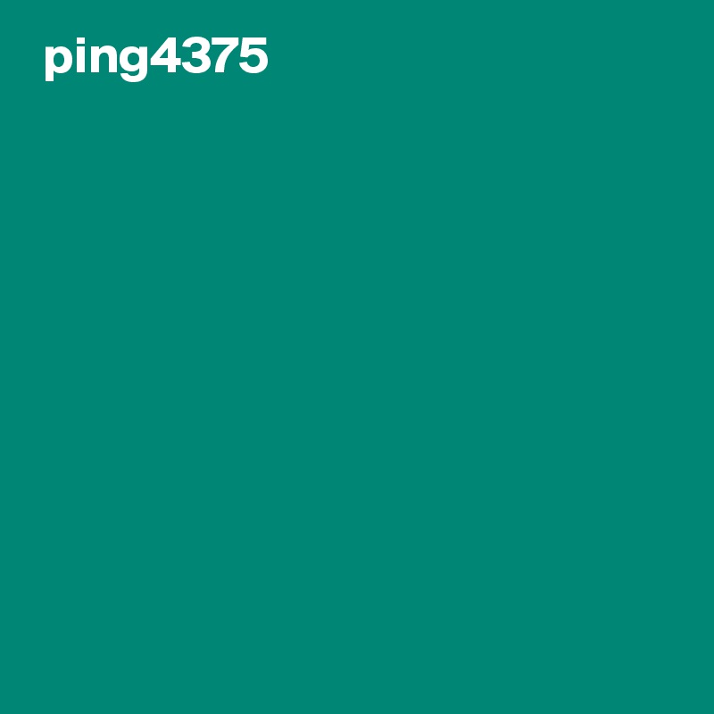  ping4375










