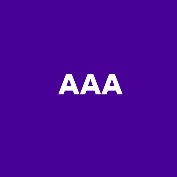 

        AAA

