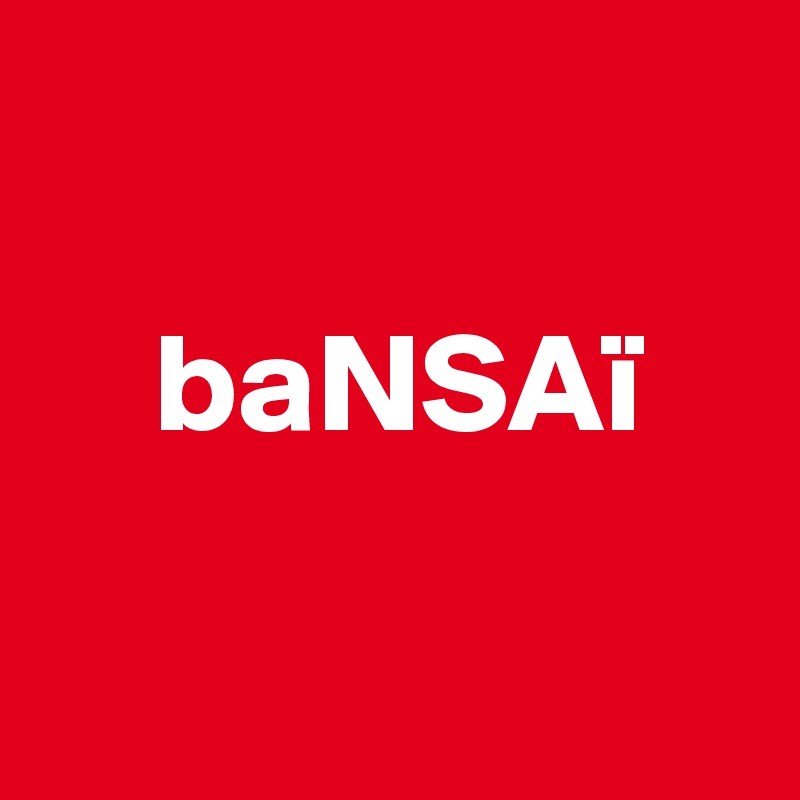 

    baNSAï 


