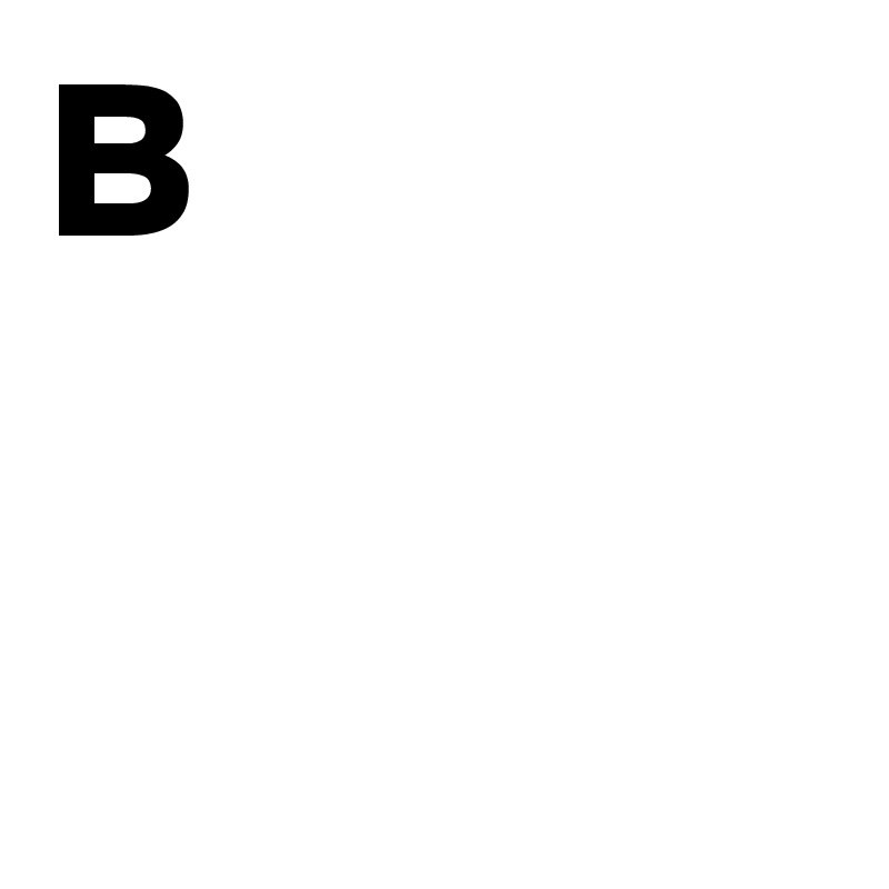 B
