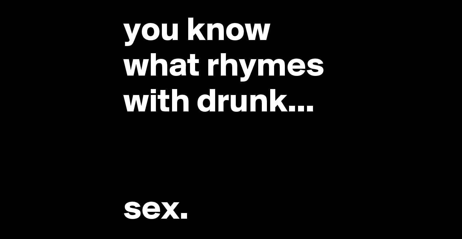 Words That Rhyme With Sex 10