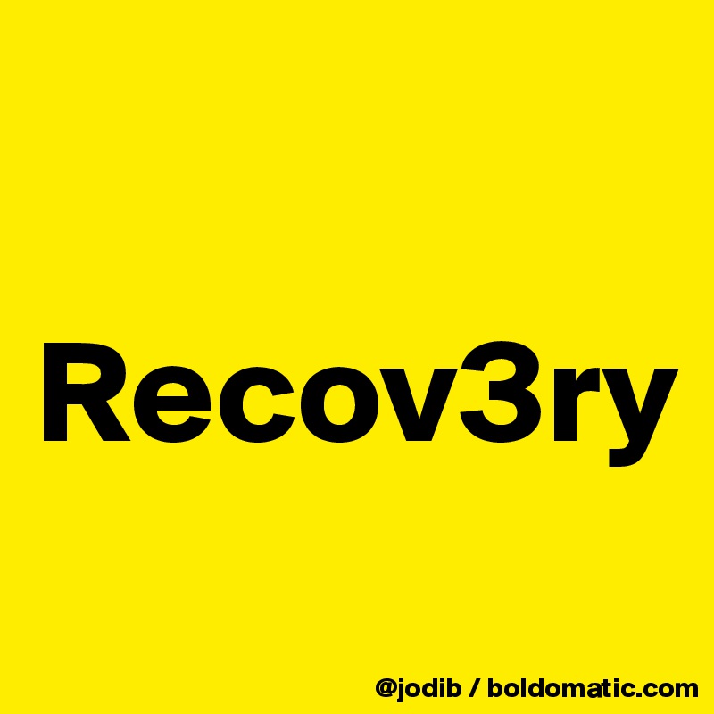 

Recov3ry
