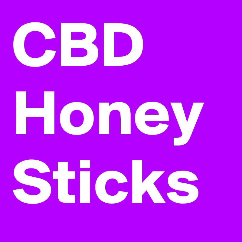 CBD Honey Sticks