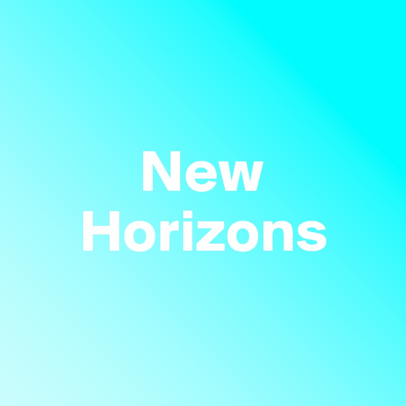 

          New
     Horizons

