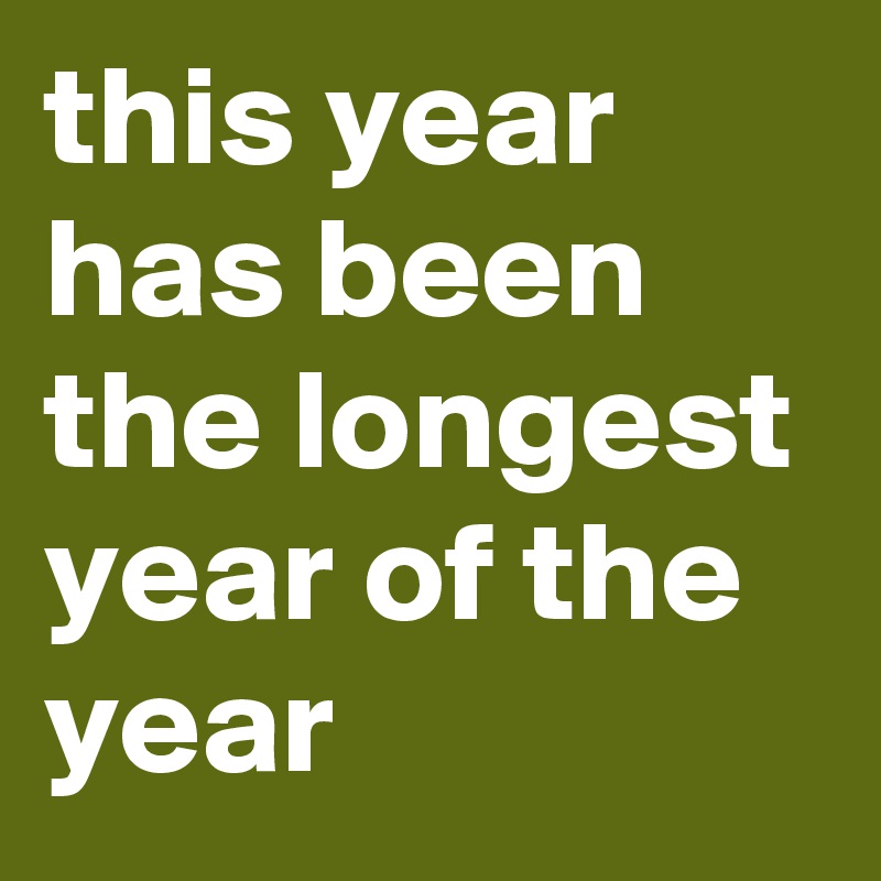 This Year Has Been The Longest Year Of The Year Post By Crutchfield On Boldomatic