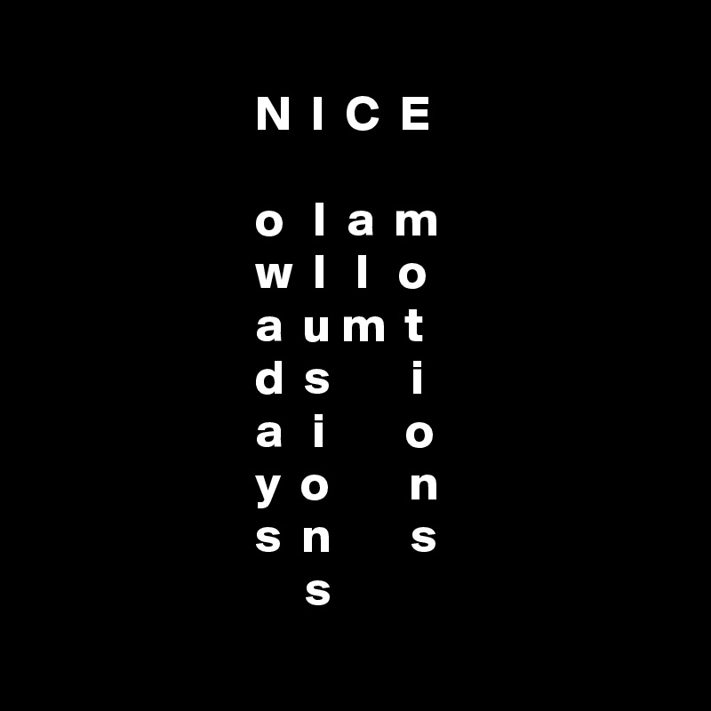 N I C E O L A M W L L O A U M T D S I A I O Y O N S N S S Post By Eulekauzig On Boldomatic