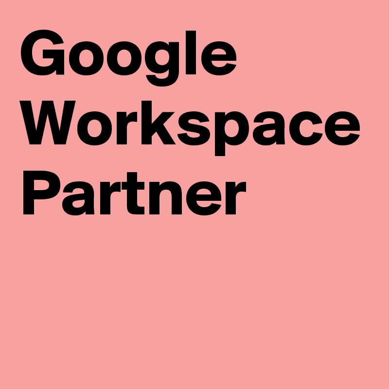 Google Workspace Partner