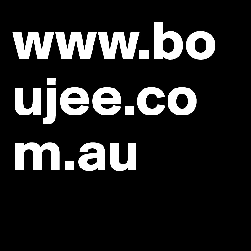 www.boujee.com.au 
