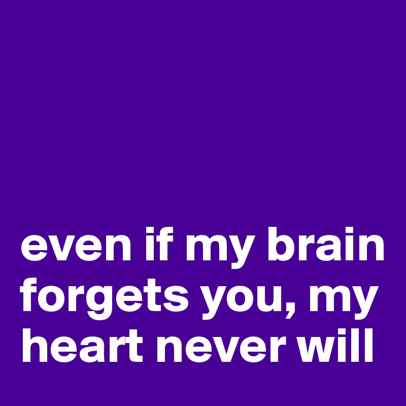 



even if my brain forgets you, my heart never will