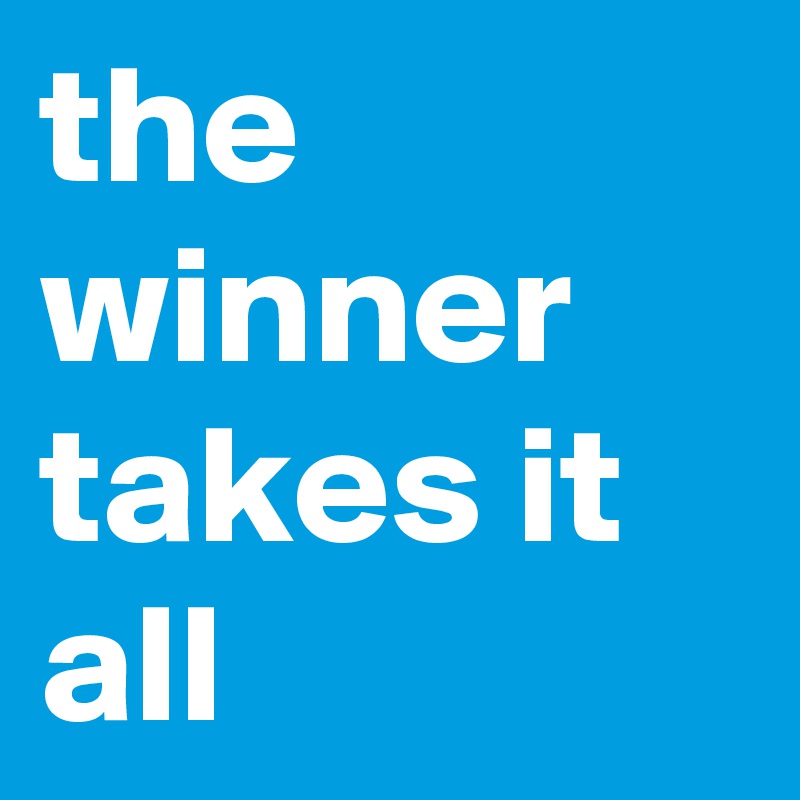 The Winner Takes It All Post By Campino On Boldomatic