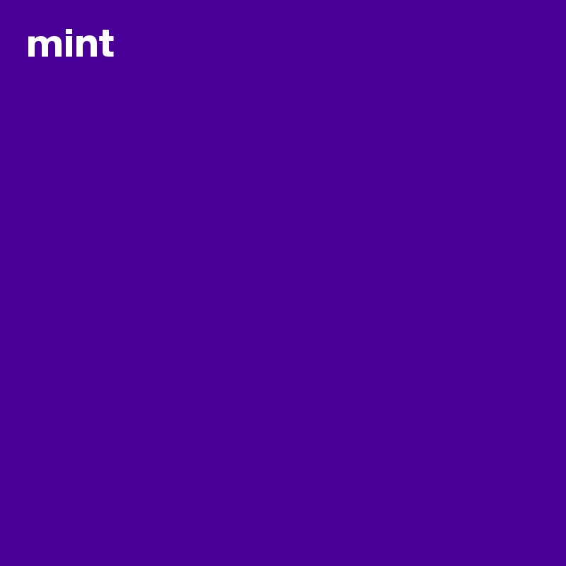 mint










