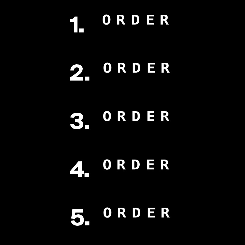             1.   ?????

            2.  ?????

            3.  ?????

            4.  ?????

            5.  ?????