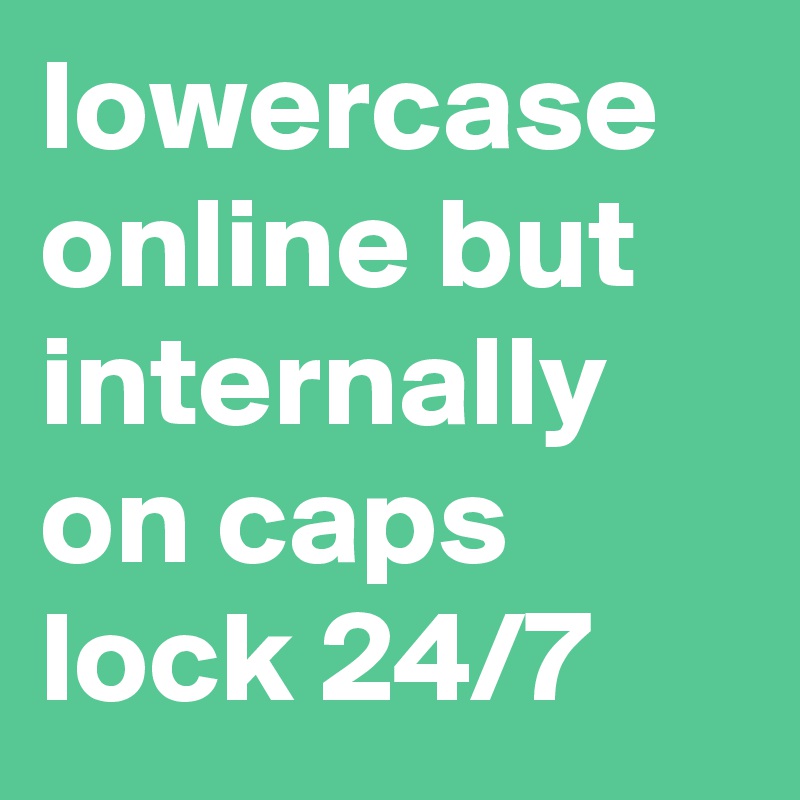 lowercase online