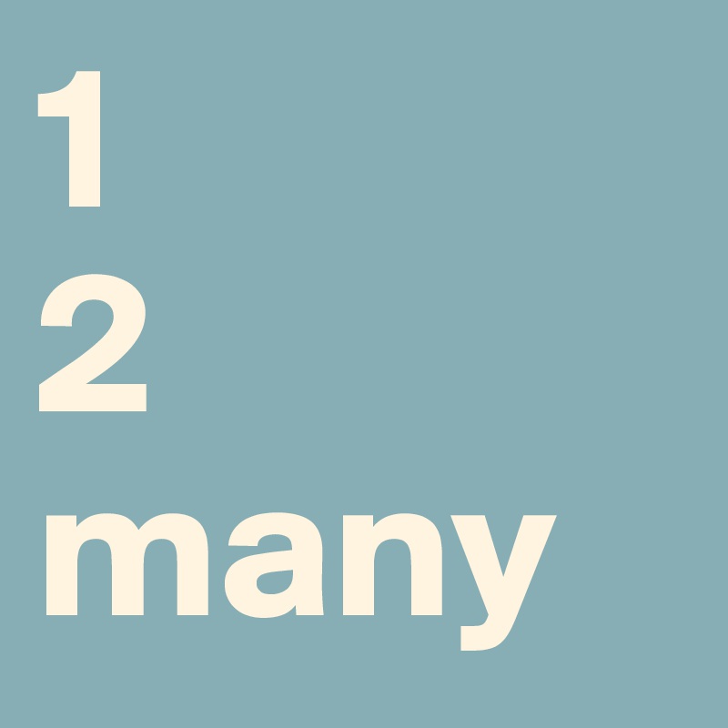 1
2
many