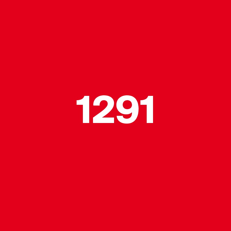 

        1291

