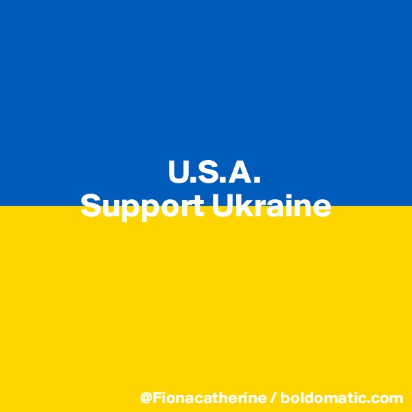 



                      U.S.A.
         Support Ukraine




