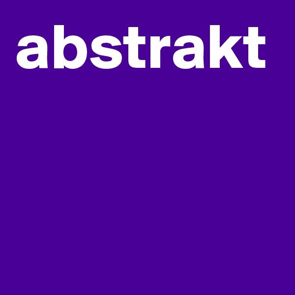 abstrakt