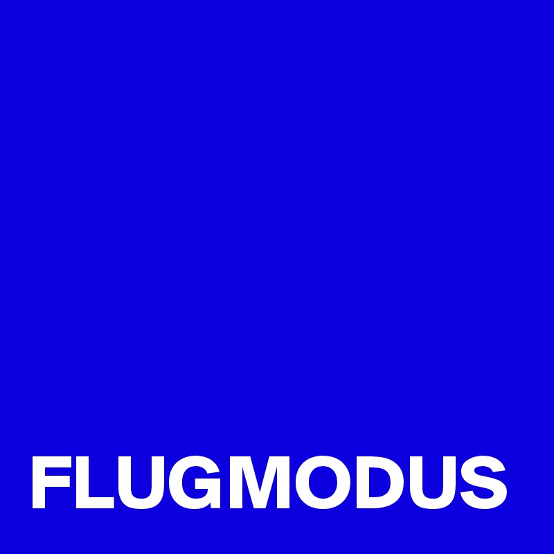FLUGMODUS