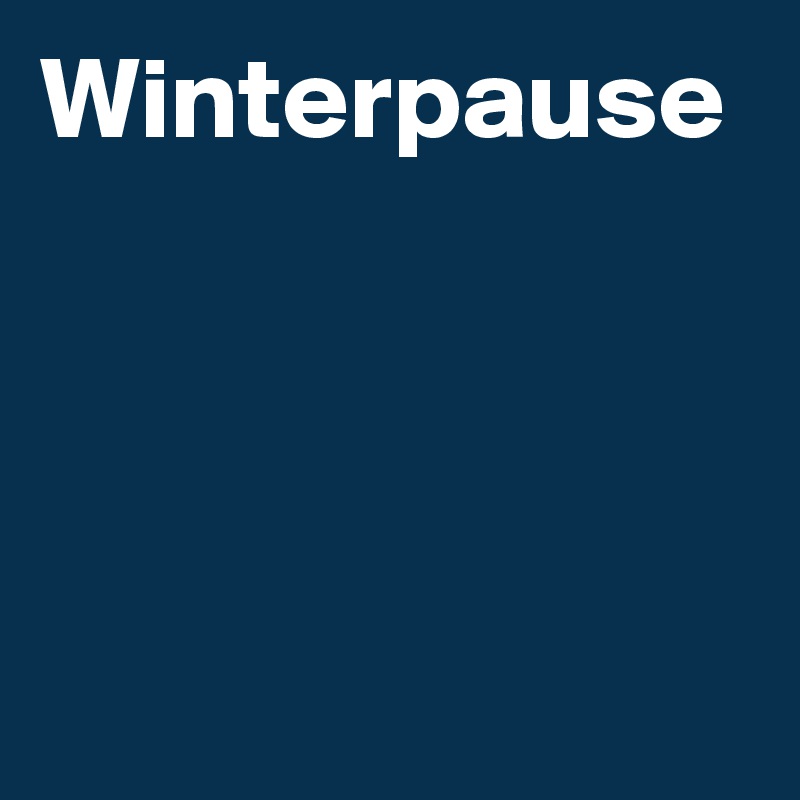 Winterpause