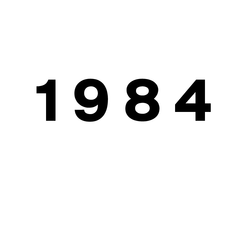 
  1 9 8 4