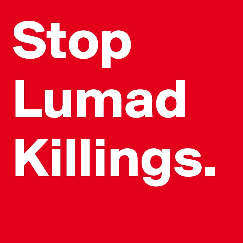 Stop
Lumad
Killings.