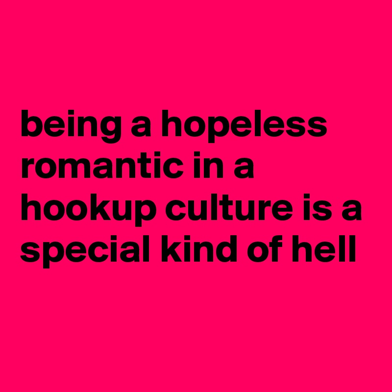 Hookup culture