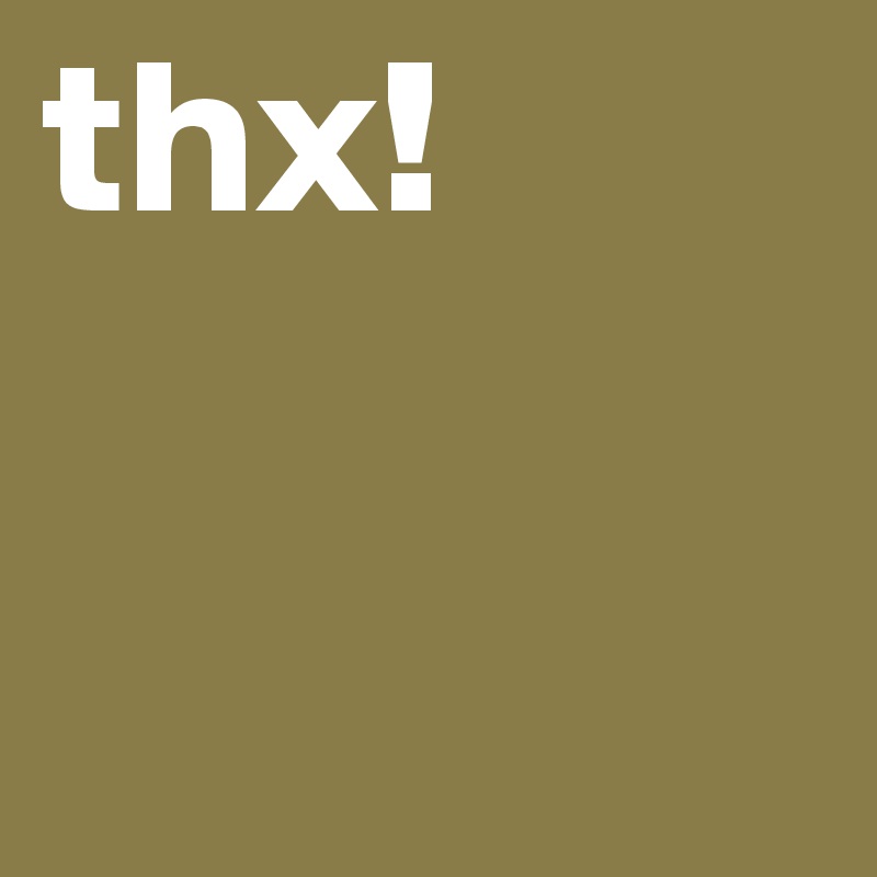 thx!