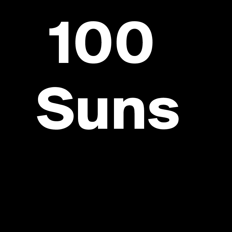    100
  Suns
