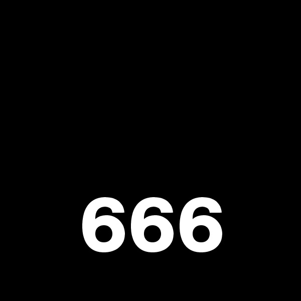 

    666
