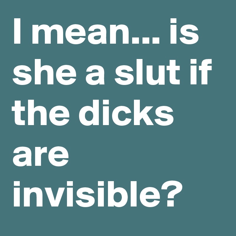 Slut meaning