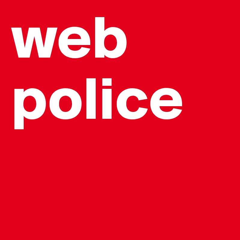 web police