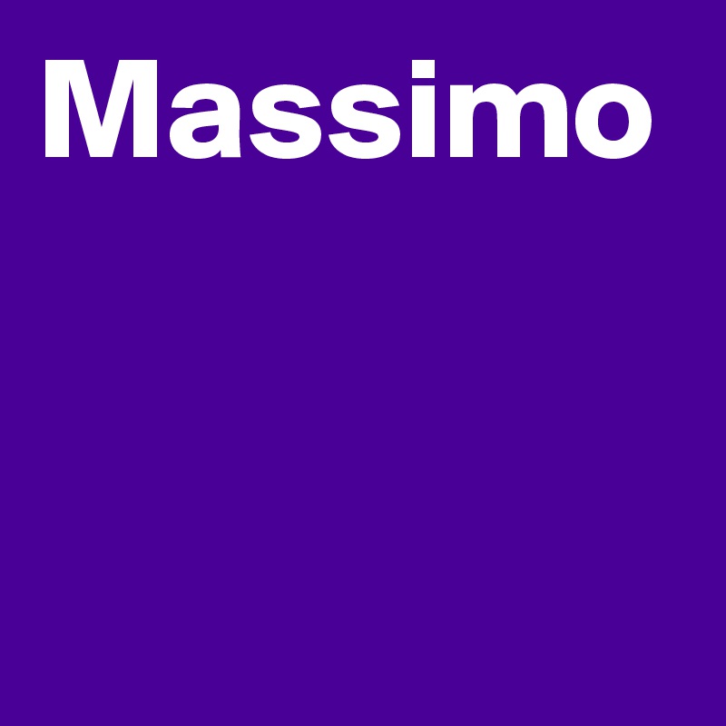 Massimo