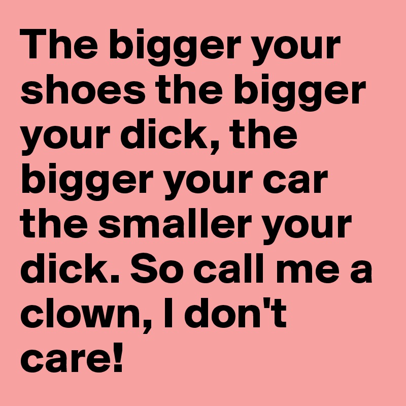 The bigger the shoes the bigger the deals
