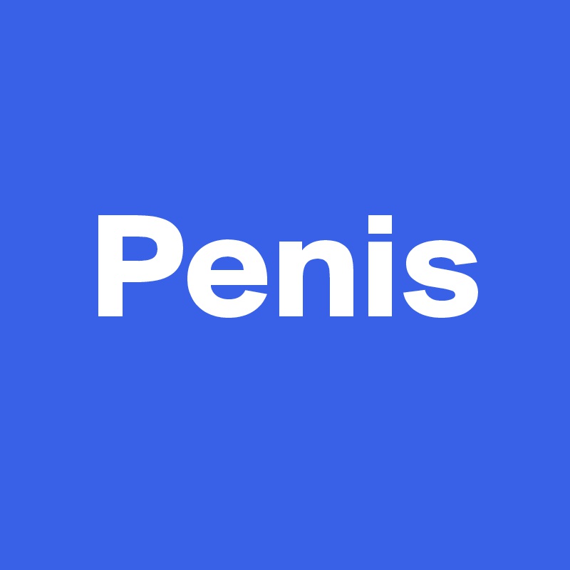 
  Penis