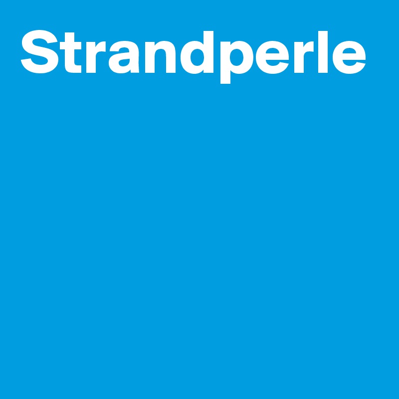 Strandperle