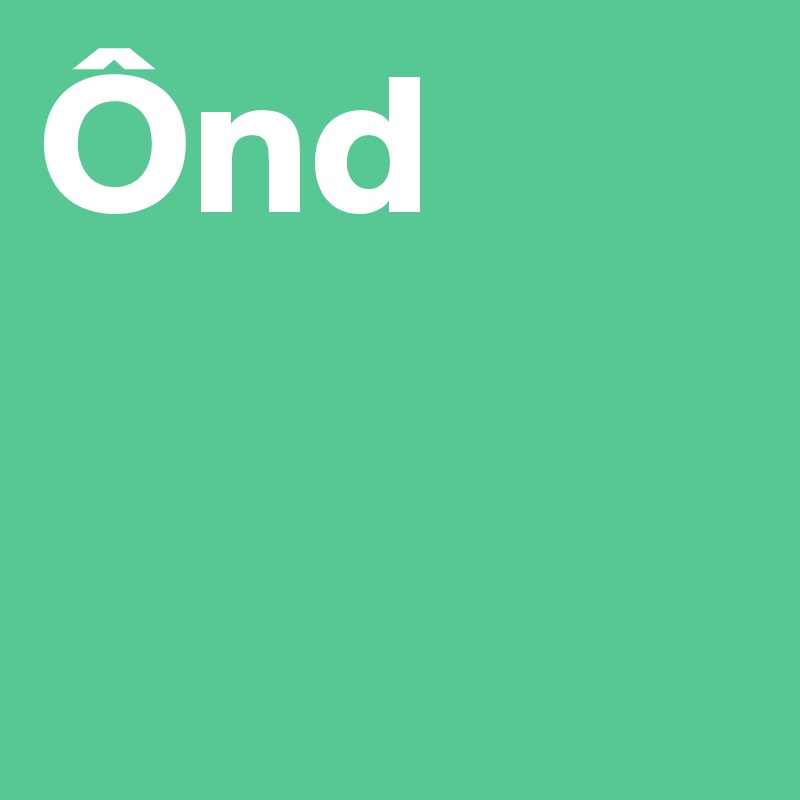 Ônd