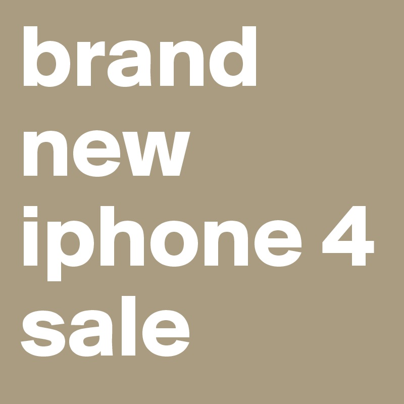 brand new iphone 4 sale 
