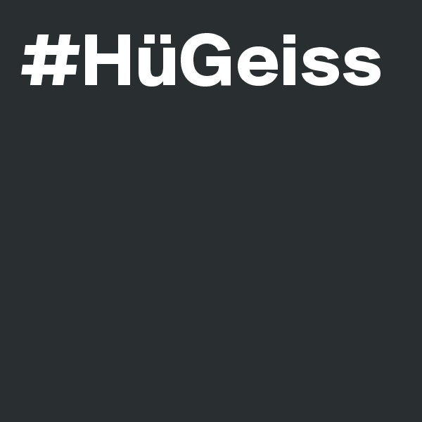#HüGeiss
