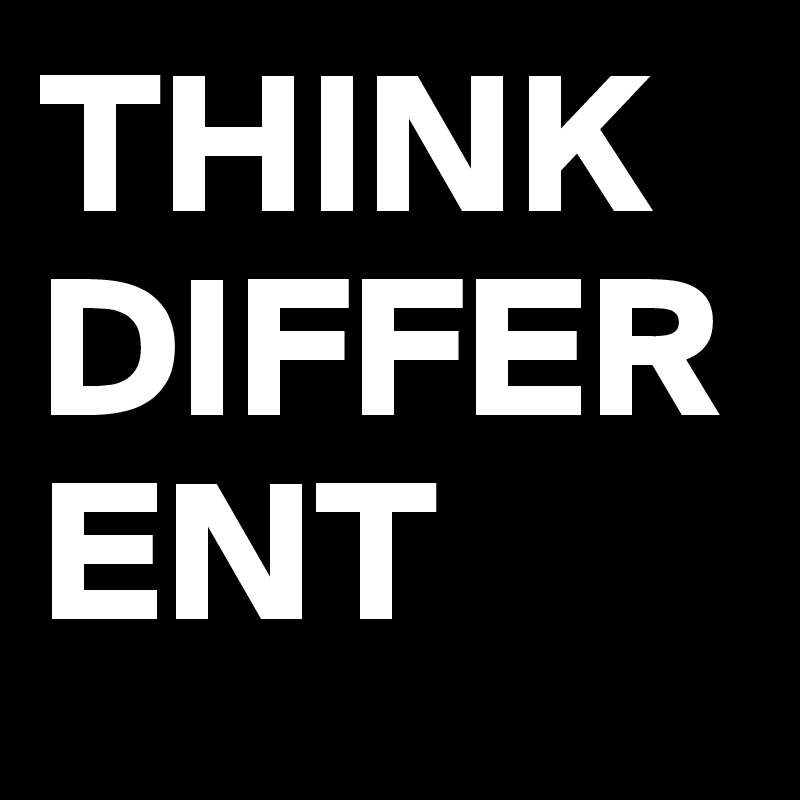 THINK DIFFERENT