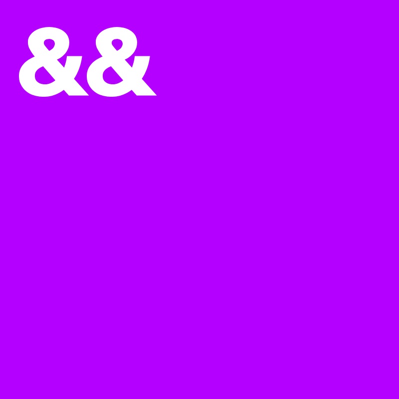 &&