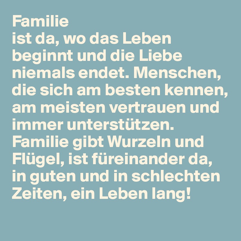 Die Liebe Endet Niemals Wandtattoo Familie Ist Wo Leben