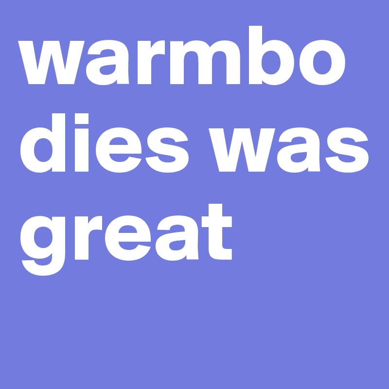 warmbodies was great