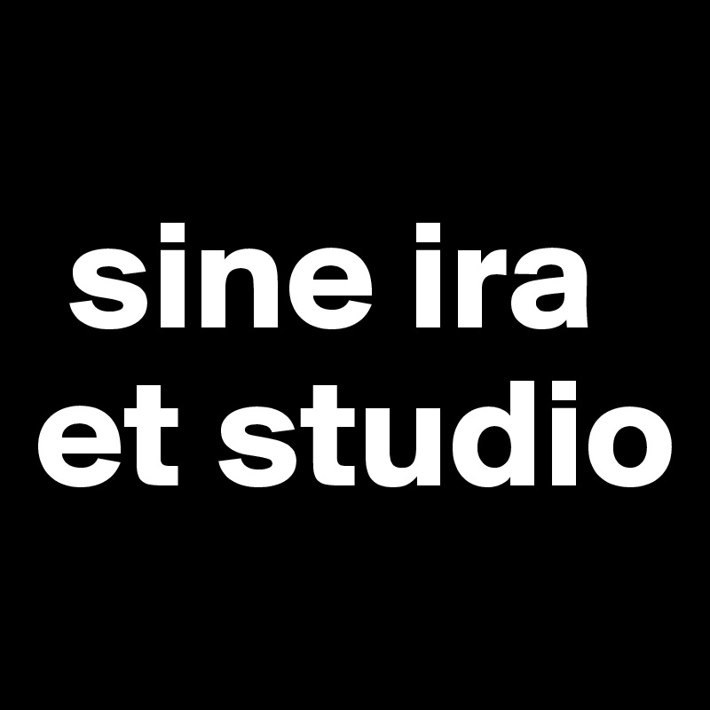 
 sine ira et studio