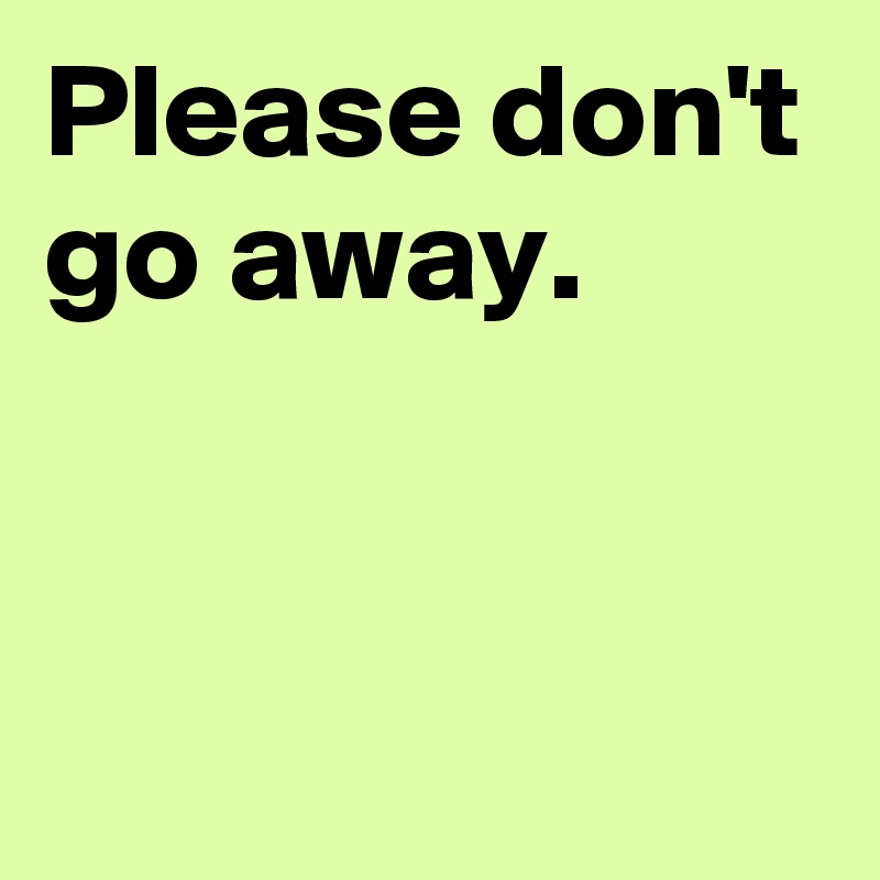 please don't go away mp3 download