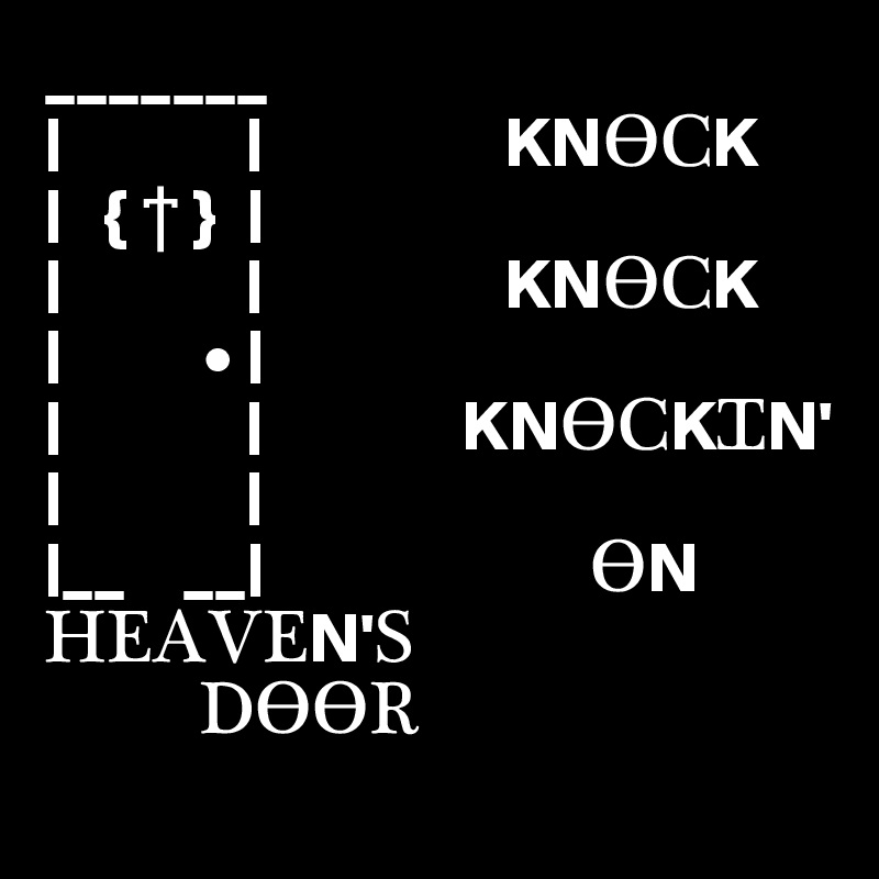 _______
|             |                 KN??K
|   { ? }  |
|             |                 KN??K
|          • |
|             |              KN??K?N'
|             |
|__    __|                       ?N ?????N'?
           ????