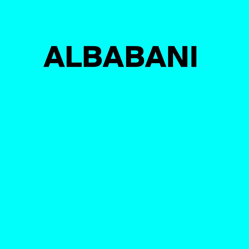 
     ALBABANI




